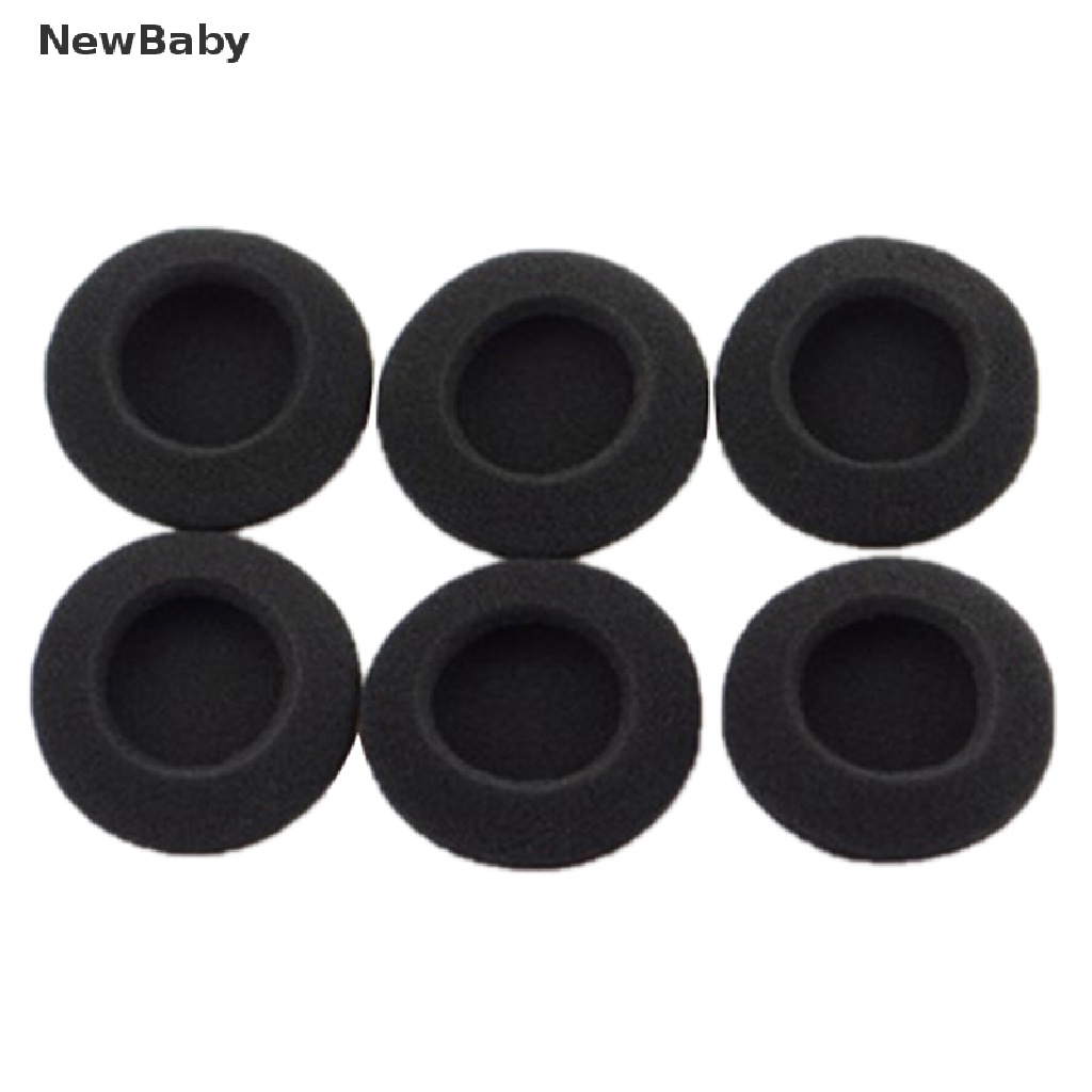 Newbaby 10pcs Bantalan Earpads Pengganti Bahan Busa Lembut Ukuran 5cm Untuk PC131 PX100