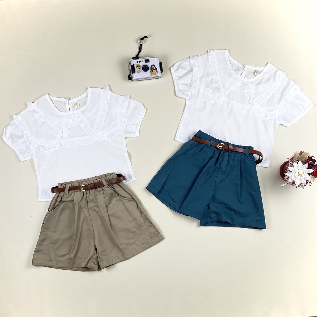 Setelan anak perempuan/ Baju anak cewek/ Baju anak murah import, 3 tahun - 8 tahun