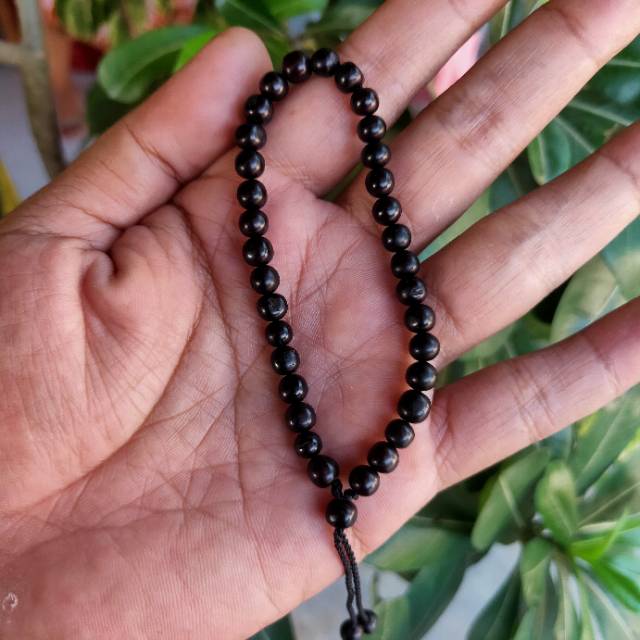 Gelang tasbih kaokah 33 bulat kepala koka kokka kaoka