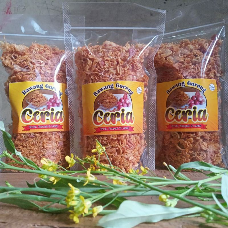 

Bawang Goreng Ceria 100% Asli home made