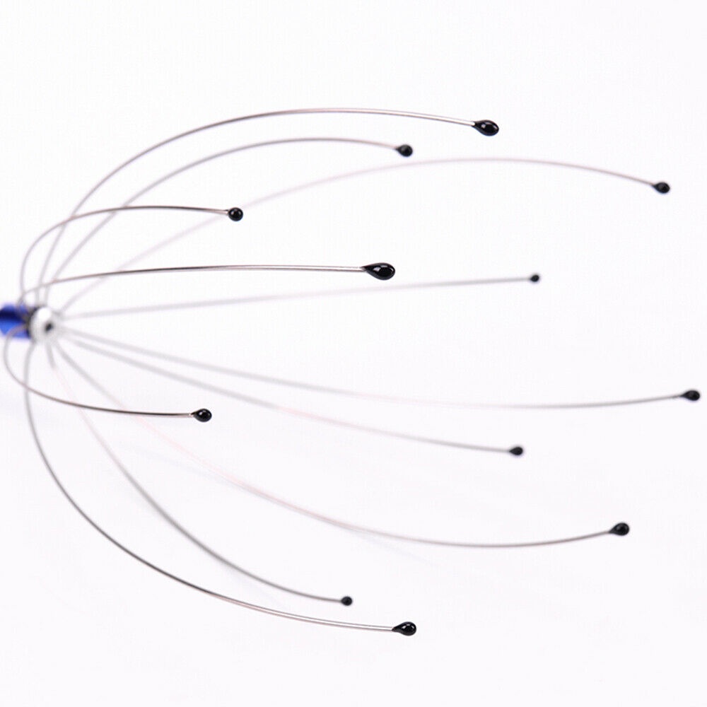 Alat Pijat Kepala Bentuk Gurita Bahan Alloy Untuk Relaksasi
