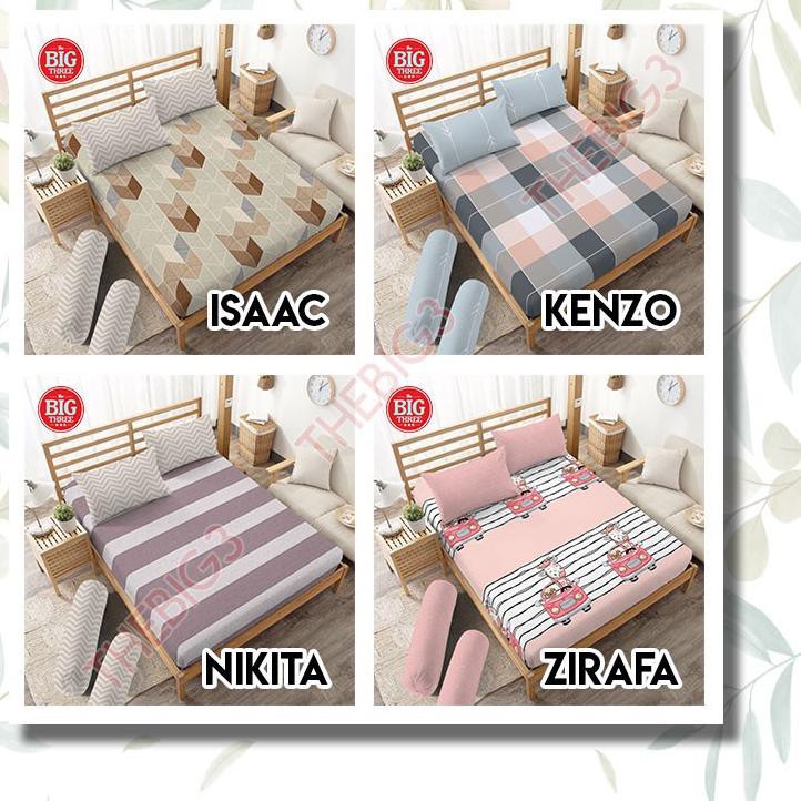 ✶ KINTAKUN Sprei 180x200 / 160x200 Aurelia Eva Bunny Hazel Isaac Bonnie Nikita - SP 180 160 King Que