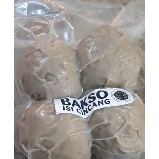 Jual Bakso Jumbo Isi Daging Cincang 4butir Shopee Indonesia