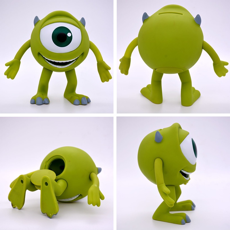 Monsters Disney Q University Mike Mr Pot PVC Figure 15cm Wazowski Action Money