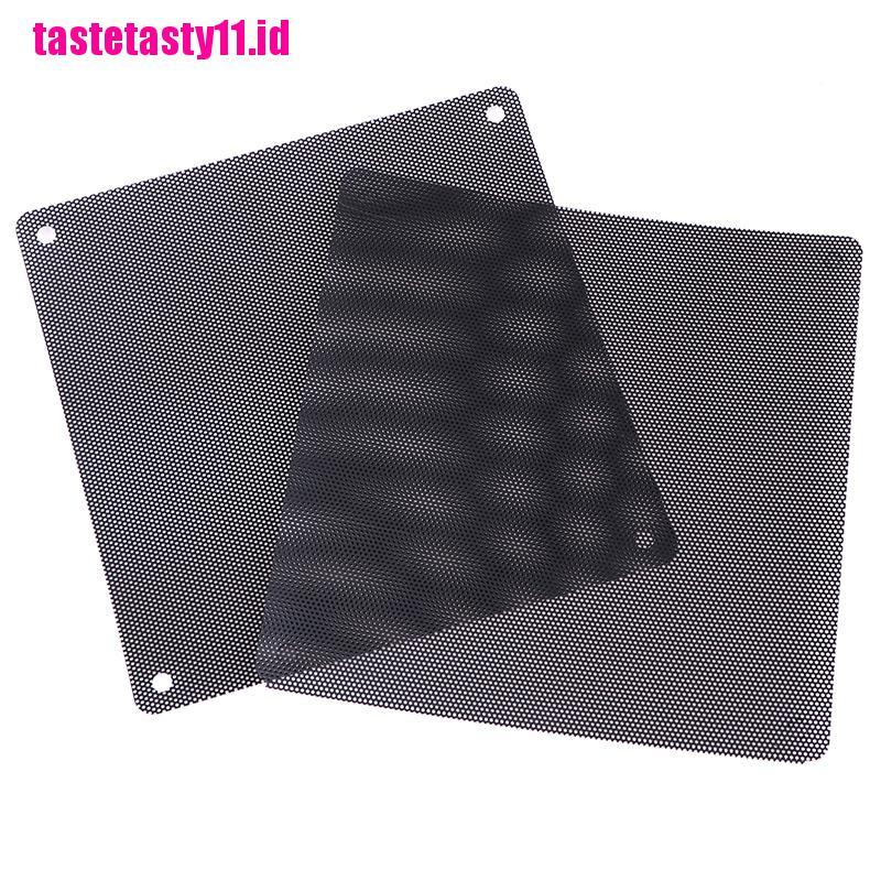 (TTID) 5pcs / Set Filter Mesh PVC Anti Debu Ukuran 14cm Untuk Kipas Pendingin Komputer PC