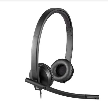 Headset Logitech H570E USB Stereo - Logitech H570 E USB Headset