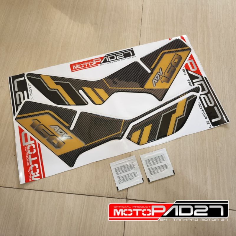 stiker sticker resin timbul side pad honda adv 160