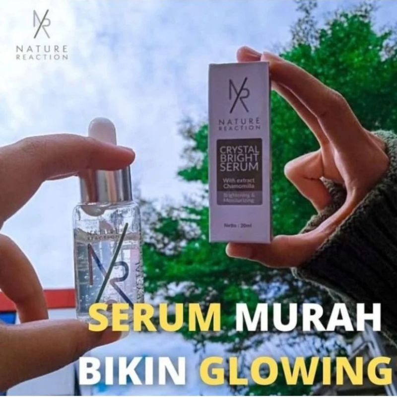SERUM NR NATURE REACTION CRYSTAL  BRIGHT SERUM GLOWING ORIGINAL