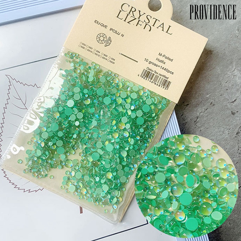 Providence 1440Pcs/Bag Nail Art Beads Decorative Manicure Tools Glittering Bags Cups Nail Rhinestones for Nails Decoration