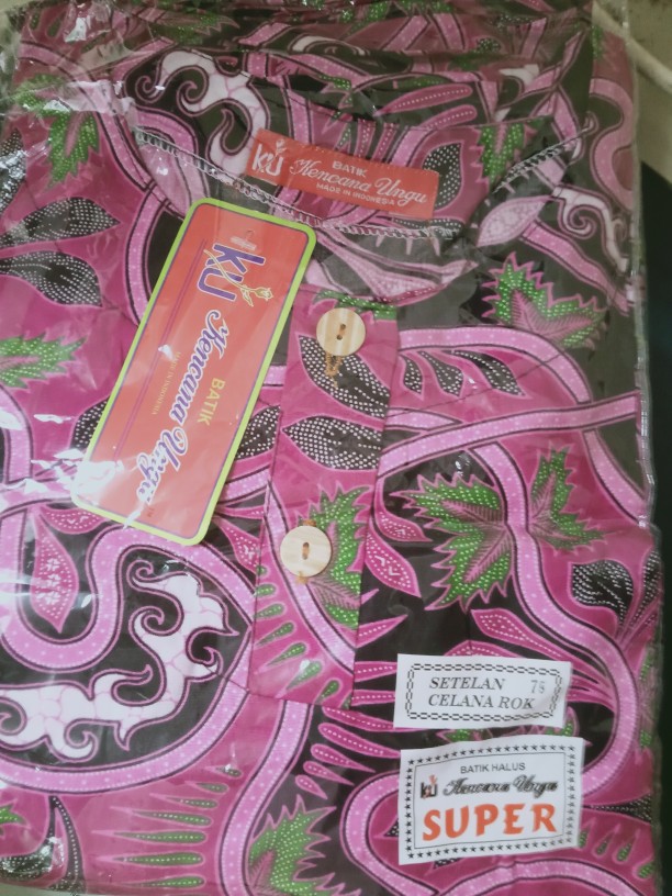 Stelan Kulot 75 Kencana Ungu Label Merah