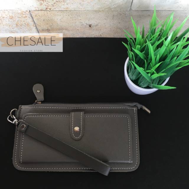 Chesale - Dompet wanita panjang dompet murah import dompet wanita bahan miniso