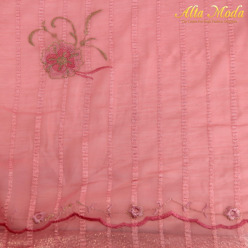 

Alta Moda Katun Bordir Pink Bunga Pink (1M)