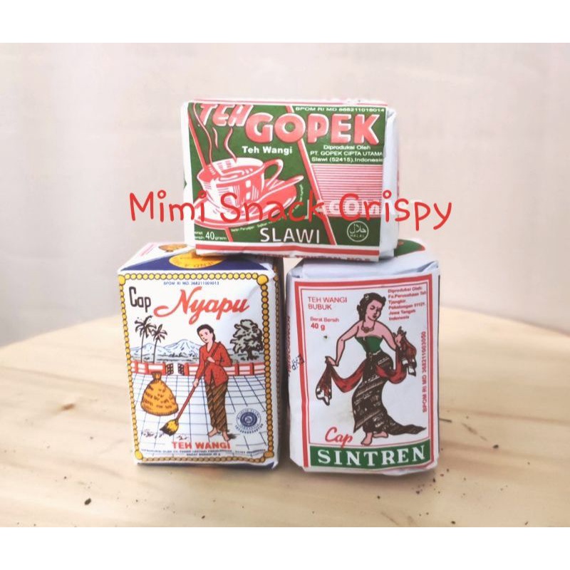 

TEH SOLO 3 IN 1 (GOPEK, NYAPU, SINTREN)