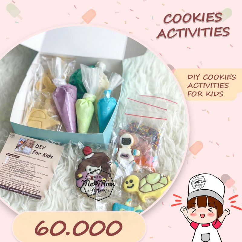 Cookies Activity / DIY Cookie / Aktivitas Anak Dirumah aja