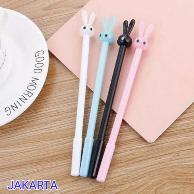 

Relic PP05 pulpen gel motif karakter kelinci lucu imut