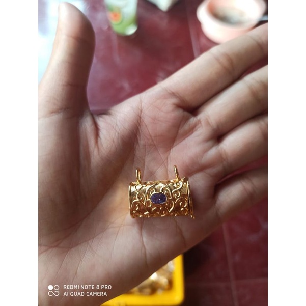 blandong / liontin bayi xuping 3 bulanan free tali hitam/tridatu