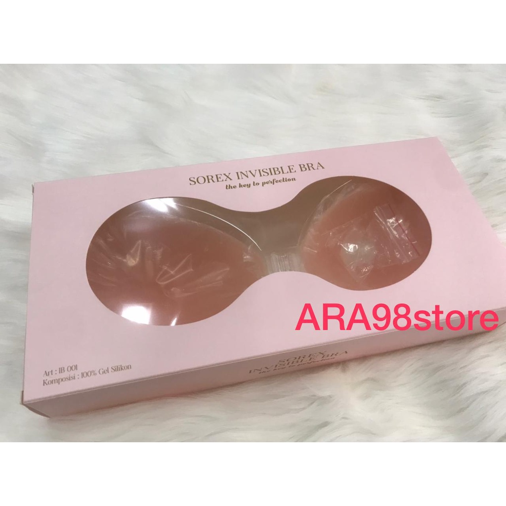 SILICON  Sorex IB 001 IB001- Invisible Bra Tanpa Tali BH Tempel Silicon Sorex IB 001 Dijamin Murah - BRA PESTA TANPA TALI BRA TEMPEL / NEMPEL - SILICON MEREK -YT COLLECTION