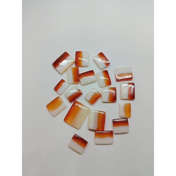 natural akik merah putih