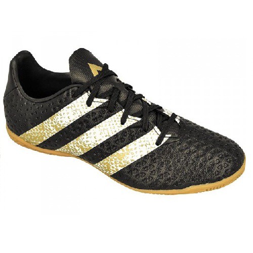 Adidas Ace 16.4 IN S76701-Sepatu Futsal-Black/Silver