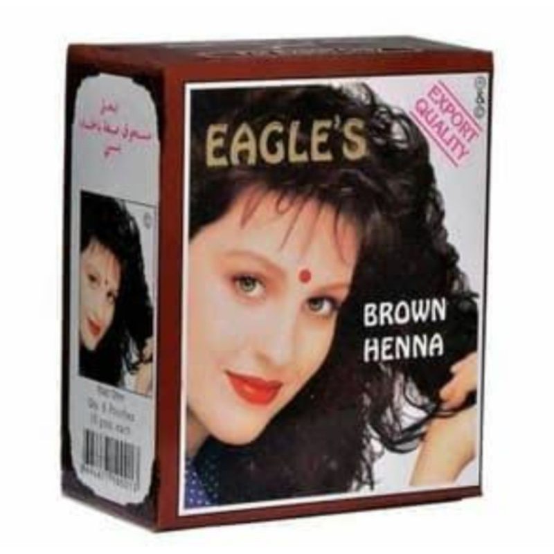 Henna Eagle ( PEWARNA RAMBUT HENNA ) ISI 6 SACHET