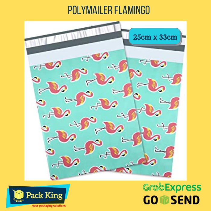 

Polymailer Flamingo 25x33cm (50pcs)