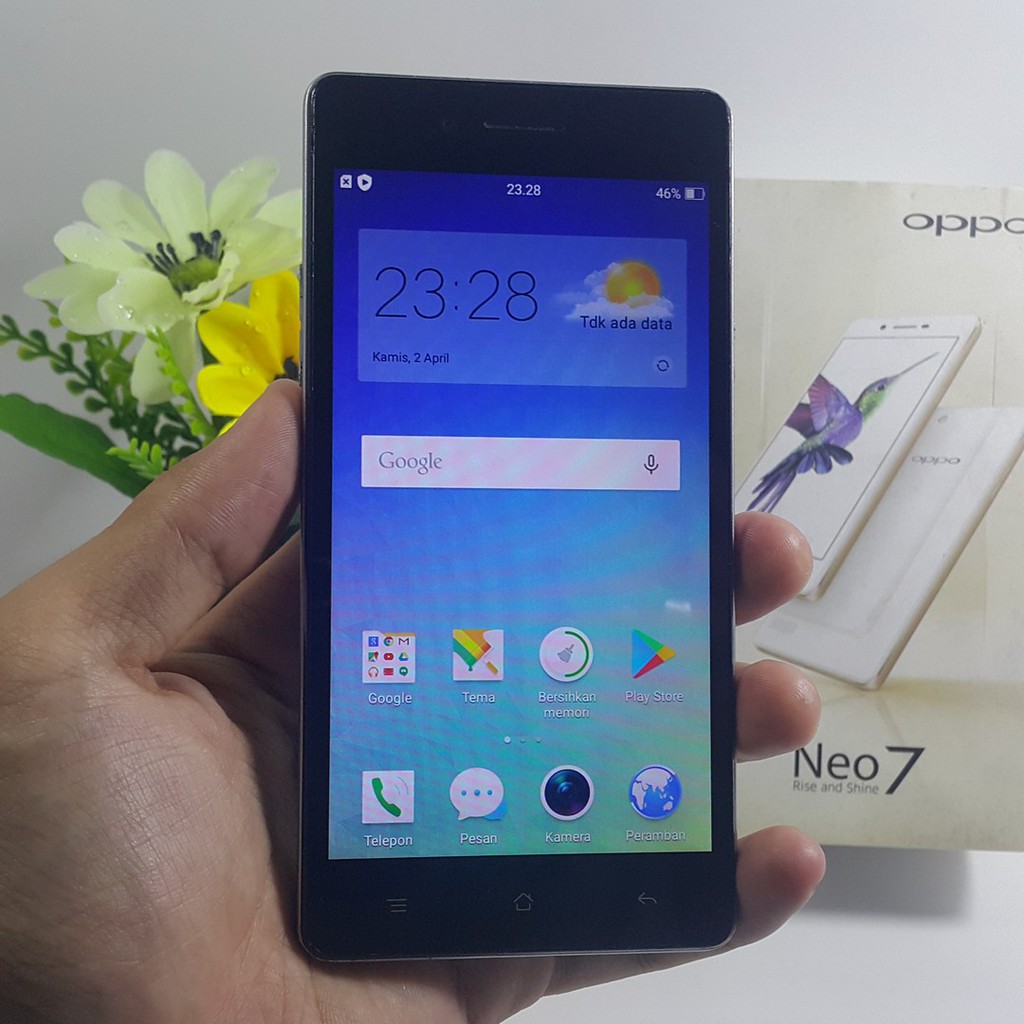 Oppo Neo 7 Ram 1gb Rom 16gb Fullset Second Seken Bekas Shopee Indonesia