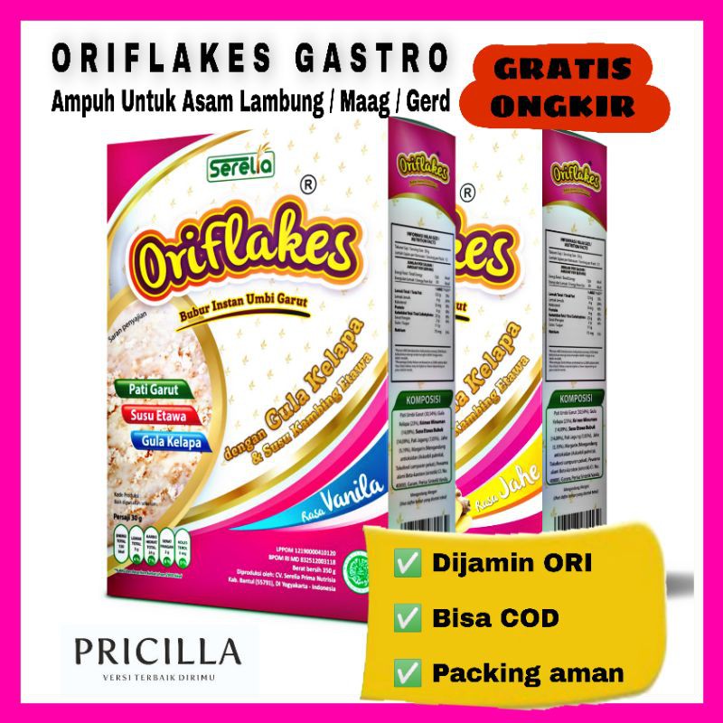 

Oriflakes Gastro 350 gram - Solusi Asam Lambung
