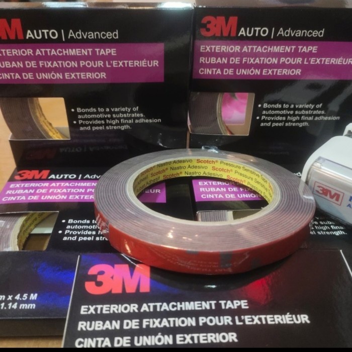 

Segera Miliki Double Tape 3M-Perekat Otomotif Kuat Dan Lengket 1,1Mm X 12Mm X 4,5Mtr Bergaransi