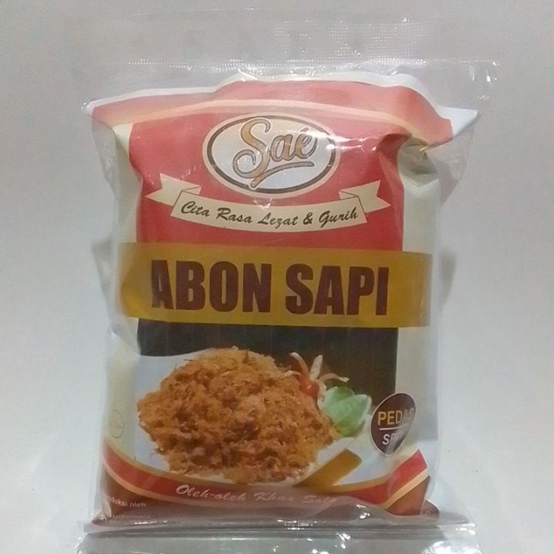 

ABON SAPI SAE PEDAS KEMASAN BARU