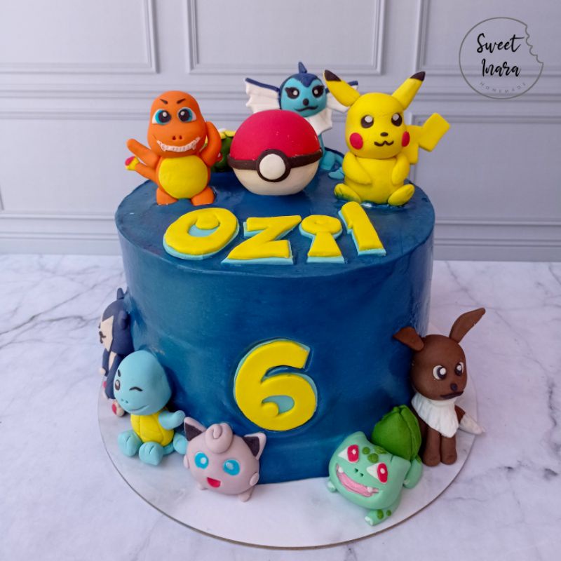 

KUE ULANG TAHUN POKEMON 18CM