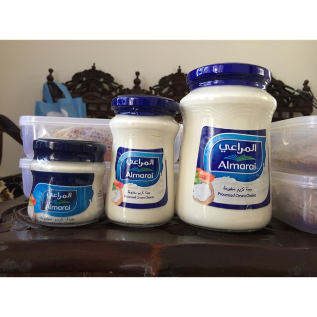 Almarai Cream Cheese 120gr, 200gr 500gr & 900gr Spreadable / Keju Halal
