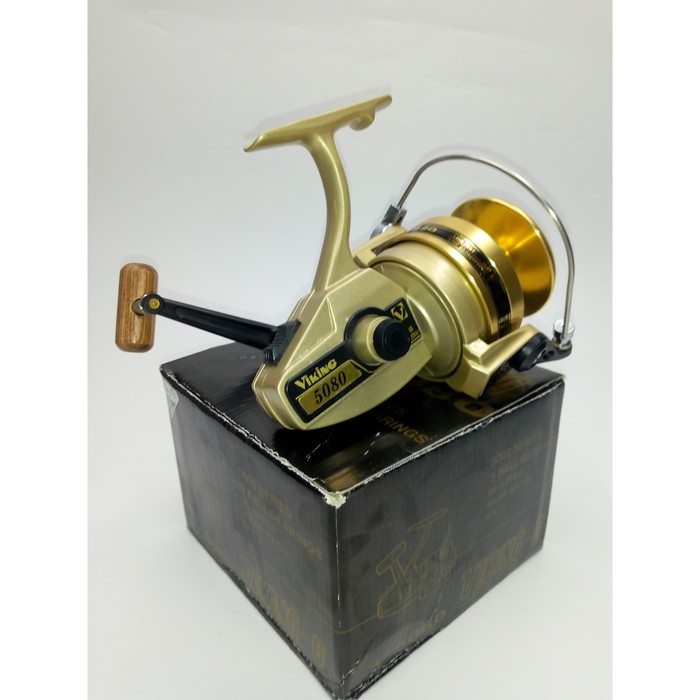 Fishing Reel / Ril Pancing Viking 5080 3BB Wood Knob