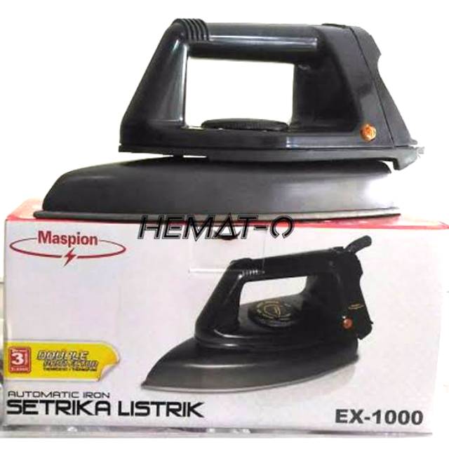Setrika maspion ex 1000 gosokan maspion ex 1000