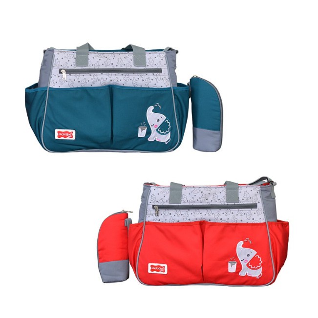 DIALOGUE BABY Tas Bayi Besar Set Multi Saku Dumbo Series DGT7309