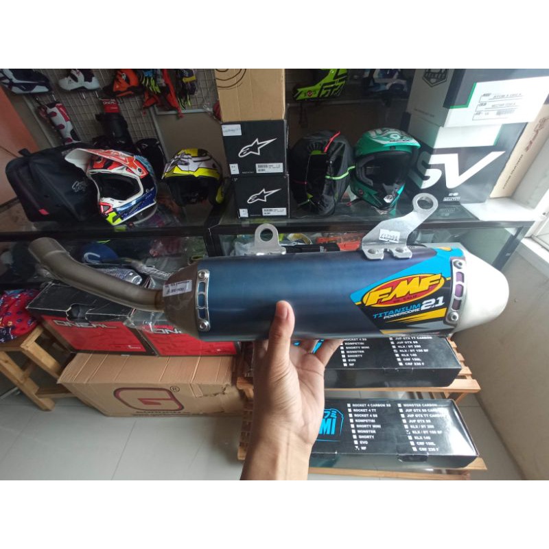 Knalpot FMF Titanium Powercore 2.1 untuk Yamaha YZF 250