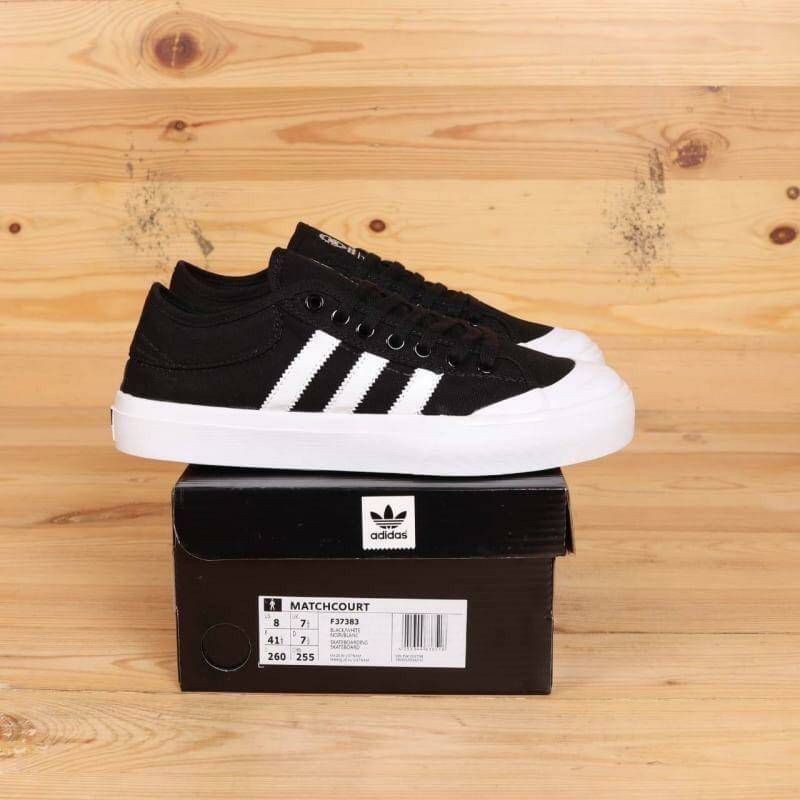 Adidas Matchcourt (canvas) Black/White Import