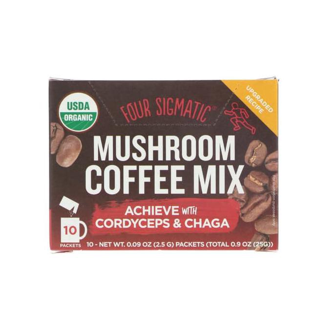 

Four Sigmatic, Mushroom Coffee Mix, Rich Smooth with Cordyseps Chaga