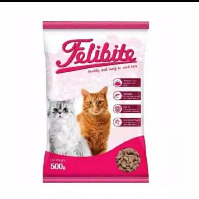 Makanan Kucing Merk Felibite CatFood Kemasan 500gr