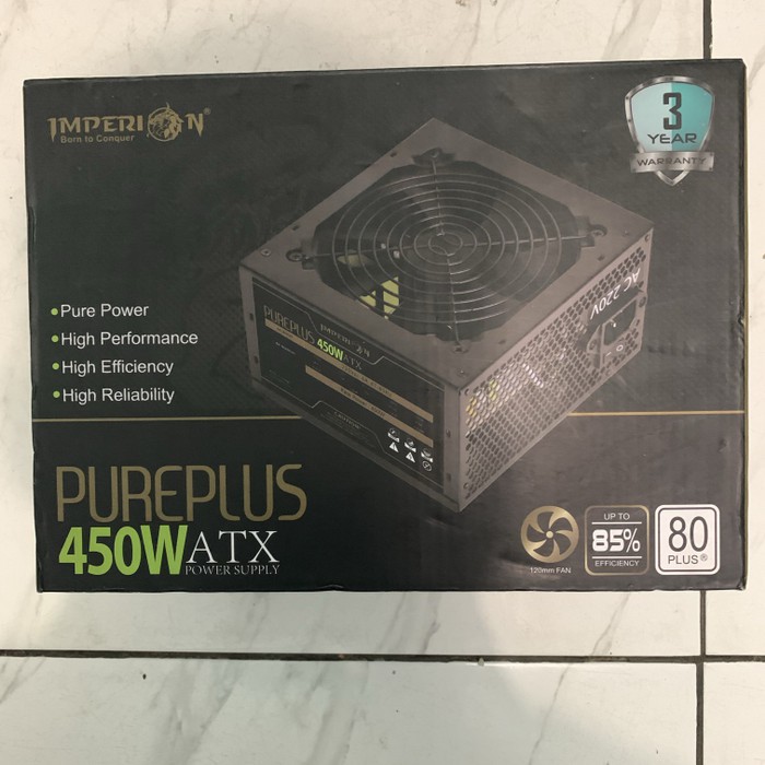 POWER SUPPLY/PSU Imperion 450W 80+ PUREPLUS Gaming/450watt-