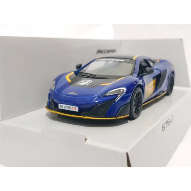 Diecast Miniatur Mobil Kinsmart Mclaren 675 LT Racing