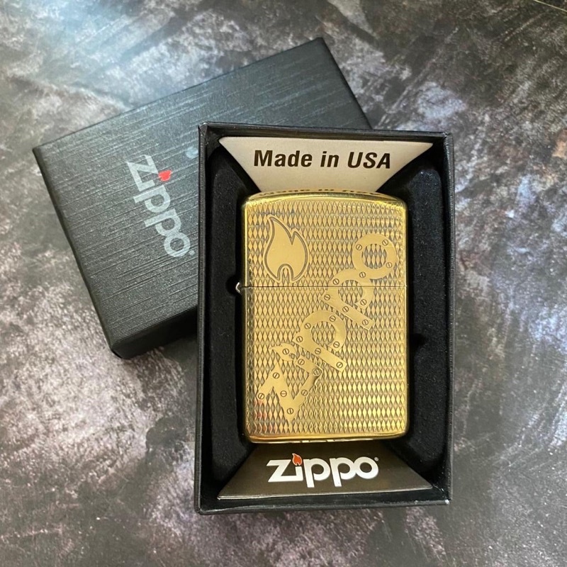 Korek Api Zippo Premium gold / Korek Api unik / korek Api Premium