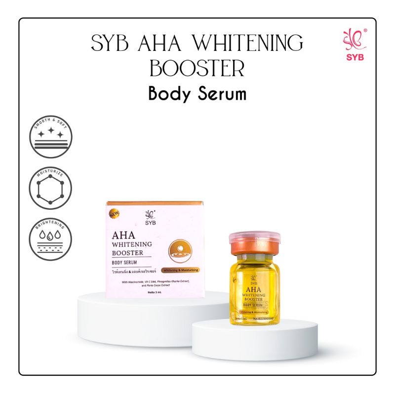 [BOX PTH] SYB AHA WHITENING BOOSTER  BODY SERUM