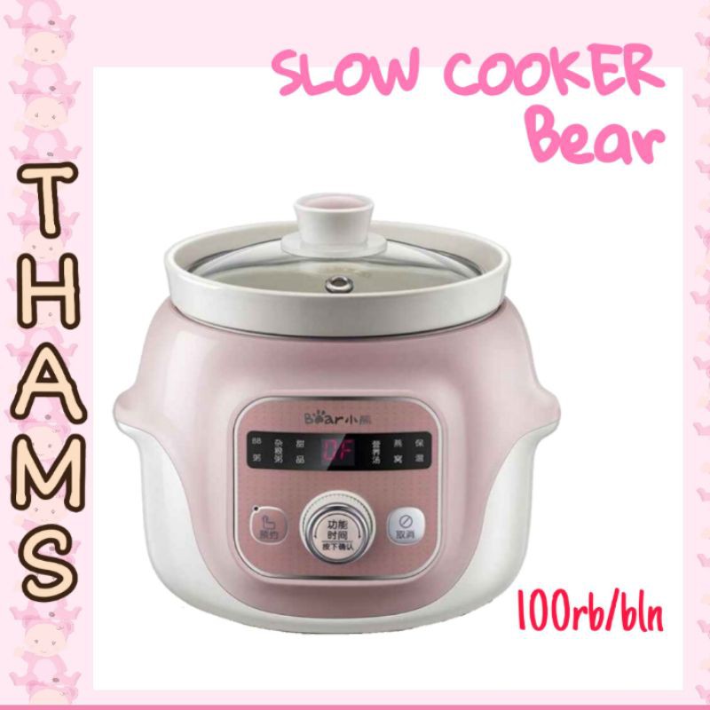Jual Sewa Slow Cooker Bear 1L Shopee Indonesia