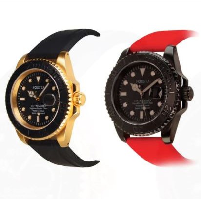 (Gratis Ongkir) FORSTA MAXIMO Jam Tangan Original - Gold/All Black