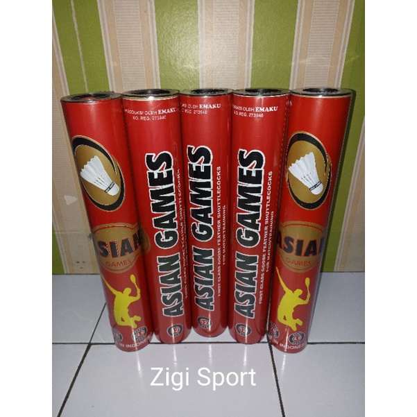 Shuttlecock ASIAN GAMES Merah