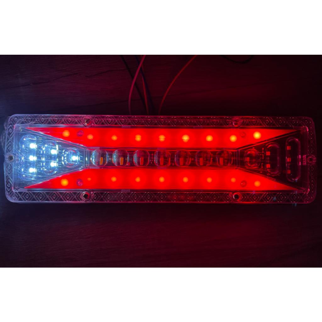 Stop Lamp 24 Volt 12 Volt Truk Model Ukir / Lampu Rem Truck 12V 24V Model Ukir