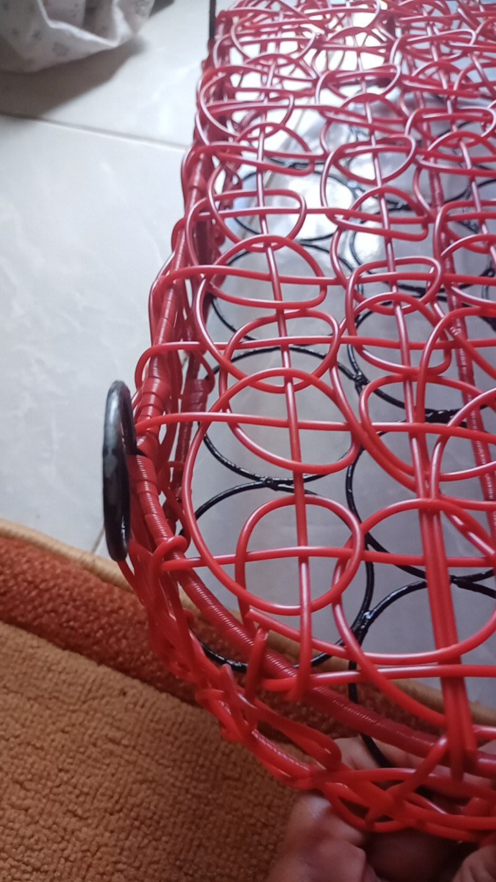 Tempat Aqua Rotan Sintetis 16 Lubang