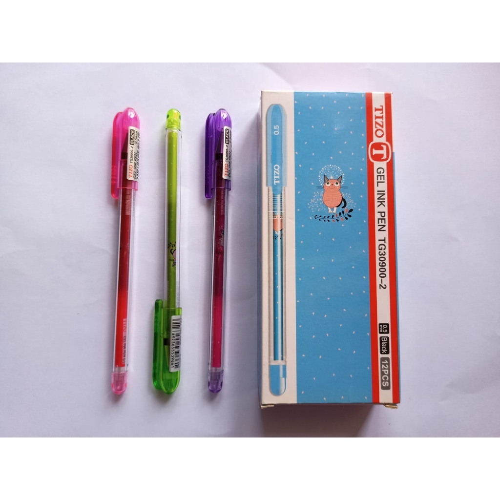 

Bolpen Tizo TG30900-2 Pulpen Gel Ink Pen 0.5mm