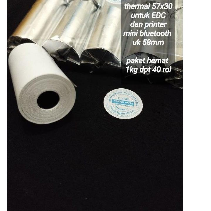 

Laris GRSLK #2 Kertas Struk Thermal 57x30 58x30 untuk EDC dan Printer Mini Bluetooth 99 Terkini