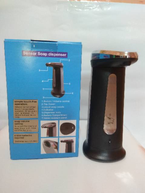 Dispenser soap otomatis / dispenser hand sanitizer automatic sensor / dispenser tanpa pencet